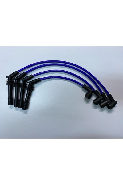 CHAMPION SPARK PLUG WIRE SET Opel Vectra A 1.6 8v 93-95  Uyumlu    X16sz 4cc 8.5 Mm Mavi Silikon Performans Buji Kablosu