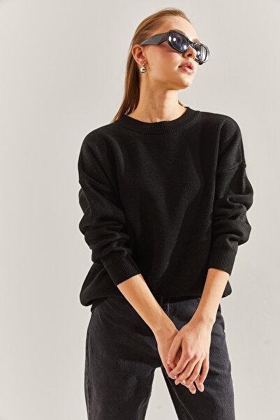 Bianco Lucci Γυναικείο Πλεκτό Πουλόβερ με στάμπα