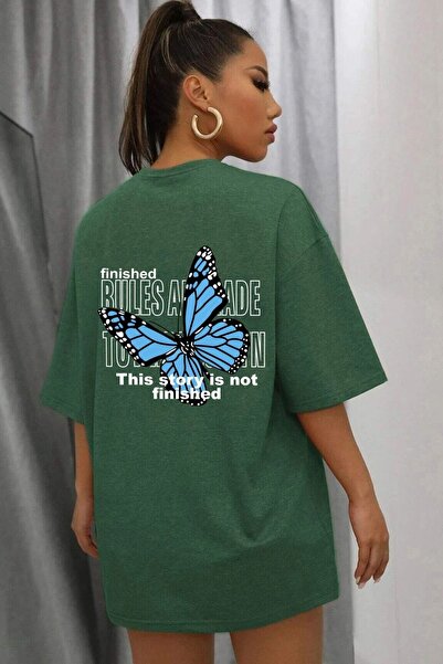 Adrift Unisex majica sa printom leptira