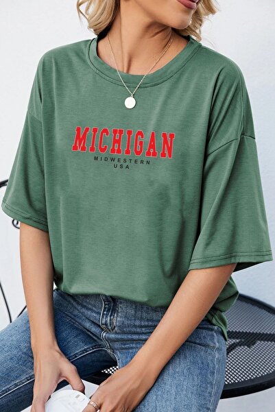 Adrift Unisex majica sa printom Michigan