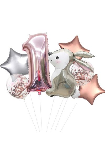 DÜVENCİ TİCARET RABBIT BASED FOIL BALLOON SET