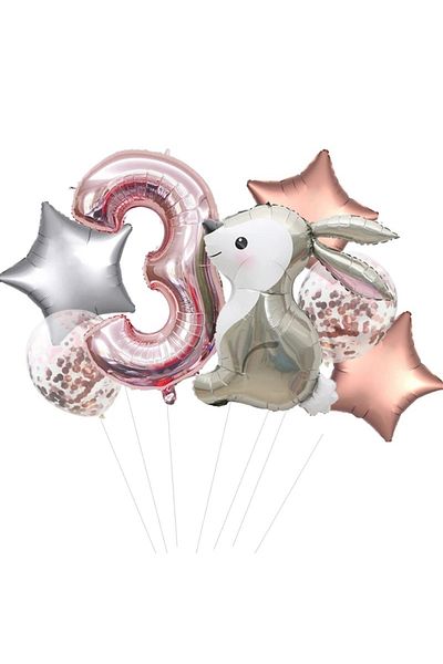 DÜVENCİ TİCARET RABBIT BASED FOIL BALLOON SET
