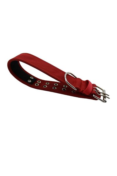 MgTasma Soft Textured Column Dog Collar, Dog Collar 5 Cm