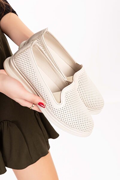 Gondol Hakiki Deri Günlük Rahat Yazlık Ayakkabı Yt.112