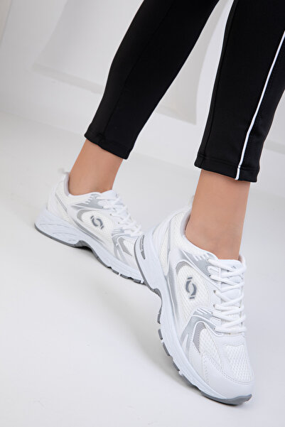 SOHO Beyaz-Buz Kadın Sneaker 18753
