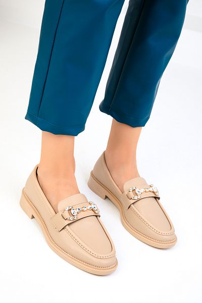 SOHO Nude Women's Casual Shoes 18614