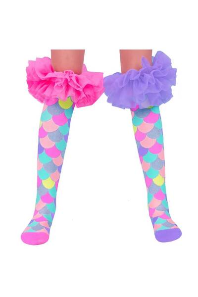 minemia MERMAID RUFFLE SOCKS