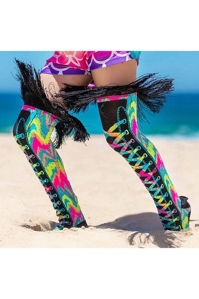 minemia RAINBOW BOTTY SOCKS