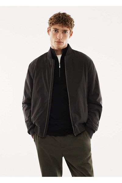 MANGO Man Heat Repellent Lightweight Bomber Jacket