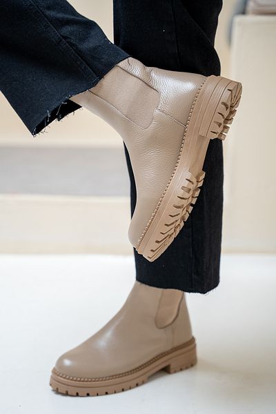LAMİNTA Γυναικείες μπότες Celia Mink Rubber με λεπτομέρειες