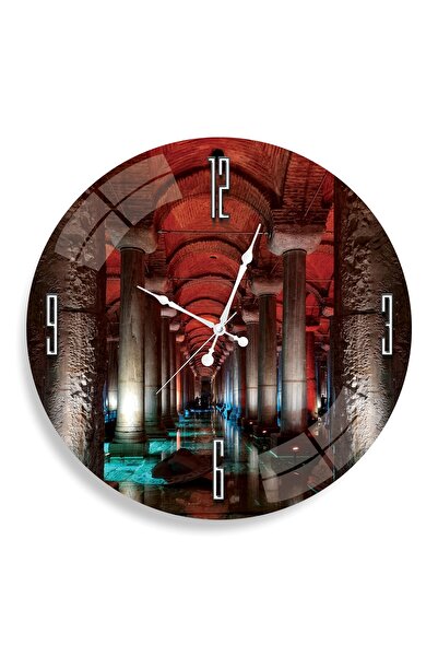 EMYA HOME Ceas din sticlă Sarnıcı - 40 cm