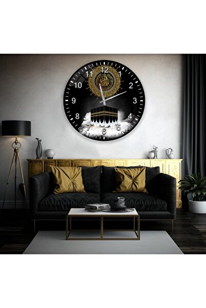 EMYA HOME Kabe Cam Saat - 60 cm