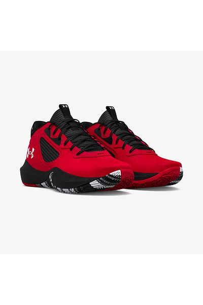 Under Armour حذاء كرة السلة r Lockdown 6 للرجال باللون الأحمر