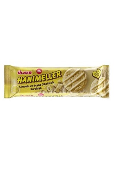 Ülker Hanımeller Limonlu&Beyaz Çikolatalı Kurabiye 138 G ( 2 ADET )