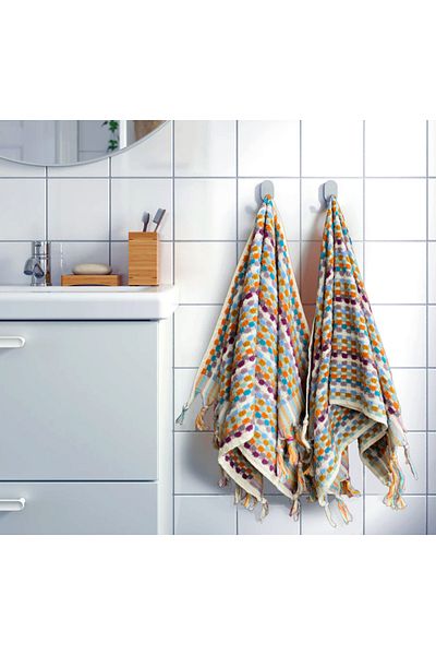 CottonTherapy 2 Συσκευασία Bubble 45x90 cm Πετσέτα Μπάνιου Προσώπου Χεριών Κουζίνας 100% Βαμβάκι