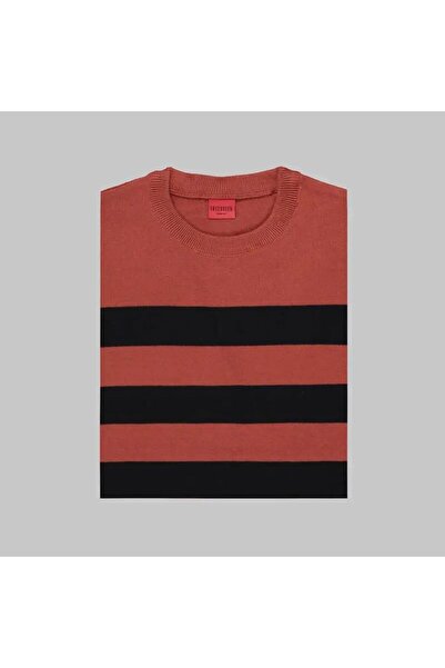 Sarar INTERVIEW BİSİKLET YAKA TRİKO-Kiremit - S