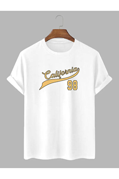 ALİKA Μπλουζάκι Unisex California98 Λευκό Oversize