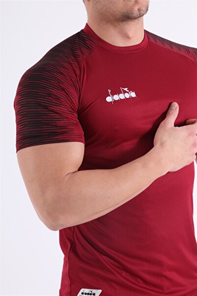 Diadora Claret Red Training T-shirt