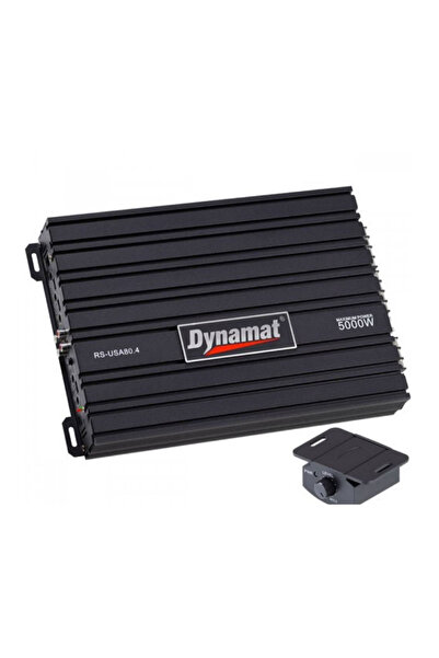 KOÇER AWM DYNAMAT RS-80.4 AMFİ 5000 WATTT 4OHM 4X80 RMS