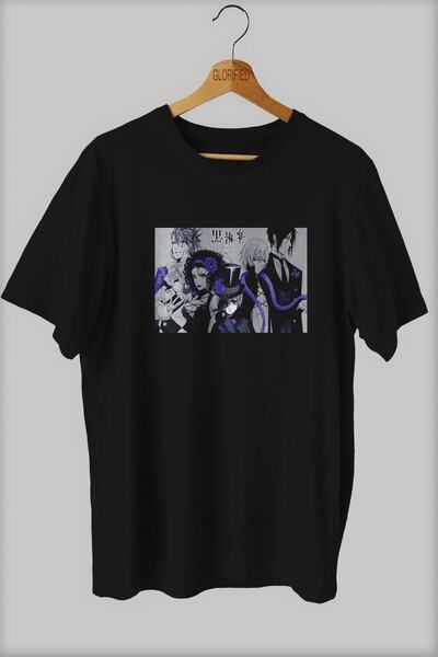 Adrift Ženski unisex print detaljan Oversize kroj T-shirt k5