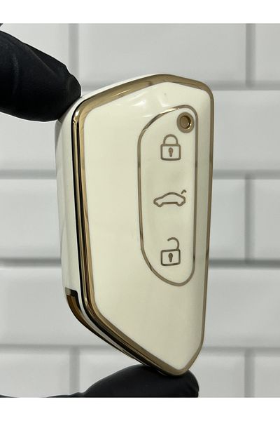 BARKAS ELEKTRONİK Cupra Formentor Leon Smart Nano Key Case White