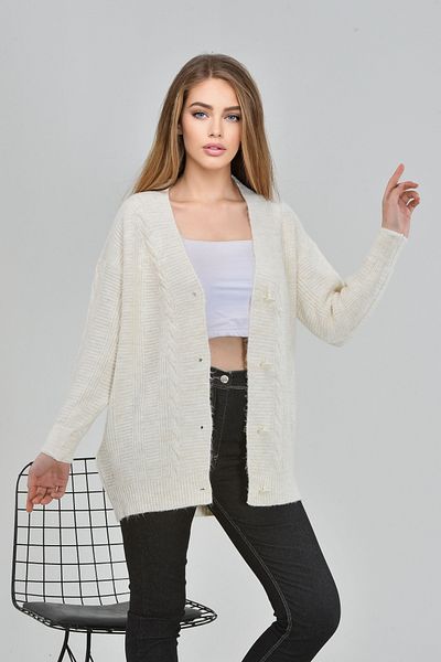 NOBLELOOK Women's Knitted Knitwear Cardigan