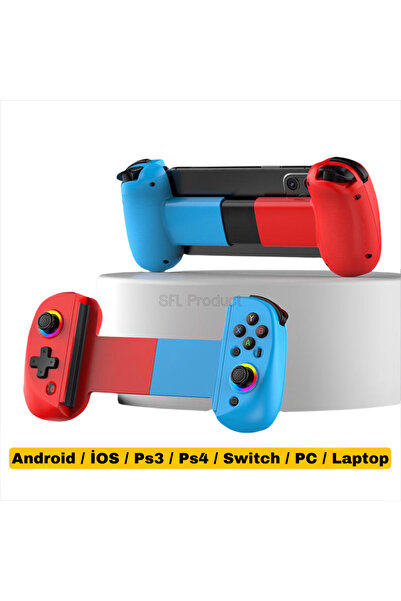 SFL Product Kablosuz Bluetooth Gamepad Telefonu Tablet Switch Dönüştürücü Joystick Ps3/Ps4/PC/Andriod/İOS Uyumlu