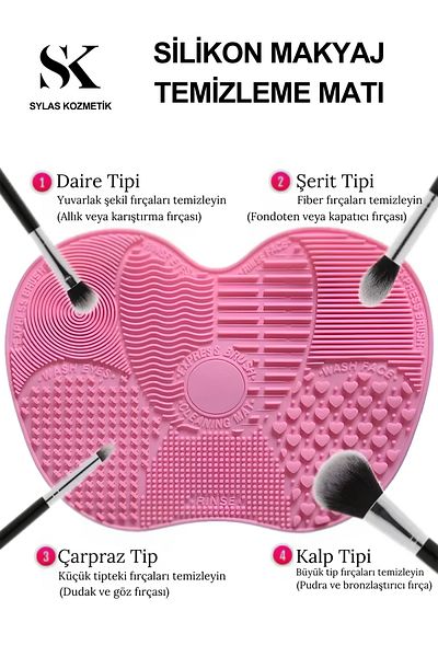 SYLAS KOZMETİK Cleaning Mat - Makeup Brush
