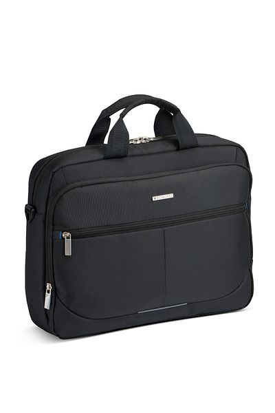RV Roncato حقيبة للجنسين41272301 جهاز كمبيوتر Roncato Borsa Porta مقاس 17.3 بوصة Easy Office 2.0 Nero