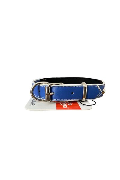 Glipet Dark Blue Colored Riveted Supported Neck Collar 2x40 Cm