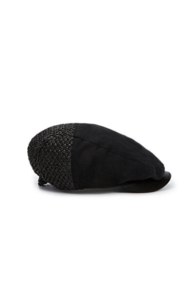 Tamer Tanca Erkek Deri/keten/hasir Şapka Şapka 524 1094 London Ith Sapka Y23