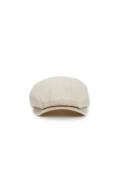 Tamer Tanca Men's Leather/linen/straw Hat Hat 524 1094 London Ith Hat Y23