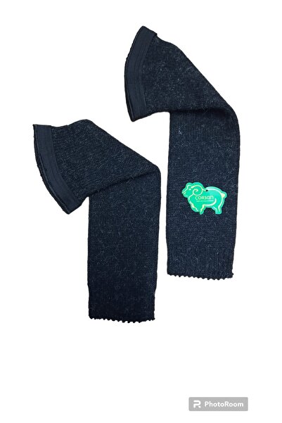 kayaliba Dizlik Kuzu Yünü Likralı Paça Lastikli - 1 çift