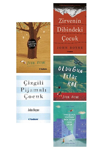 Tudem Yayınları Zirvenin Dibindeki Çocuk-Çizgili Pijamalı Çocuk-Olduğun Yerde...