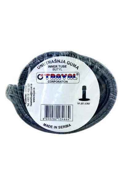 Trayal 27,5x1.50-2.125 Bisiklet İç Lastiği 40mm Oto Sibop