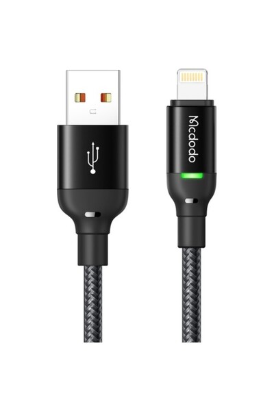 Mcdodo Ca-2700 Iphone Lightining Şarj Ve Data Kablosu 1.2m Siyah