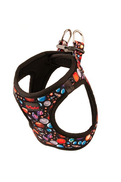 Pet Tag Art Pettagart Airmesh Patterned Chest Collar