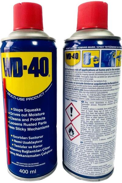 WD-40 24'lü Wd40 400 ml Koruyucu Yağlayıcı Ve Pas Sökücü Sprey