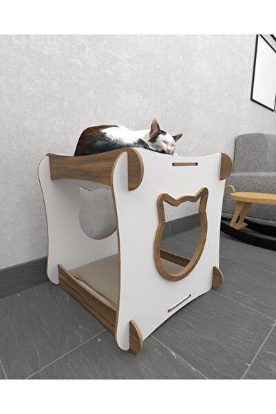 Hzm Collection Büyük Kedi Evi Xxl 2 Katlı