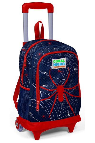 Coral High Spider Boy Squeegee Bag Set - Lighted Wheels