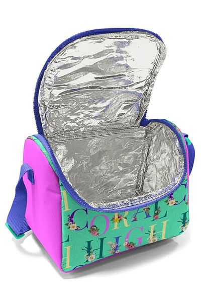 Coral High Purple Pink Water Green Girl's Lunch Box Set