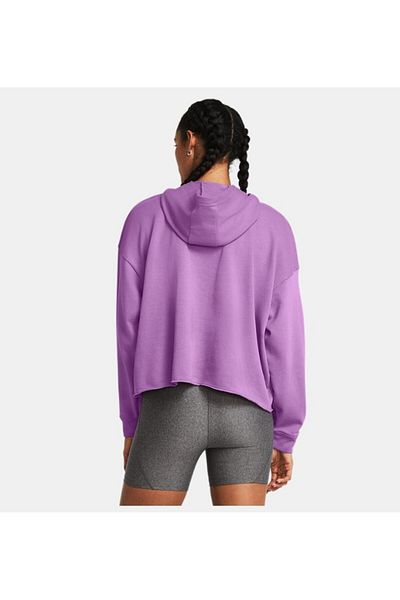 Under Armour Γυναικείο μπλουζάκι UA Rival Terry Oversized Hoodie - 1382736-560