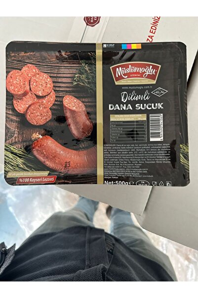 MÜSLÜMOĞLU DİLİMLİ DANA SUCUK 500GR