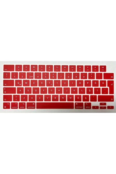 hk Macbook Pro 16.2 Inch Compatible A2485 M1 Processor Turkish Q Silicone Key...