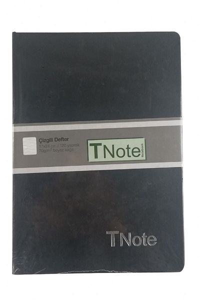 TNote دفتر ملاحظات مقاس 17 × 24 سم باللون الأزرق الداكن