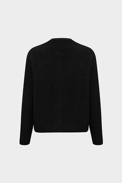 Açelya Okcu Cardigan din tricot de lână pentru femei, cu decolteu triplu, care nu se închide