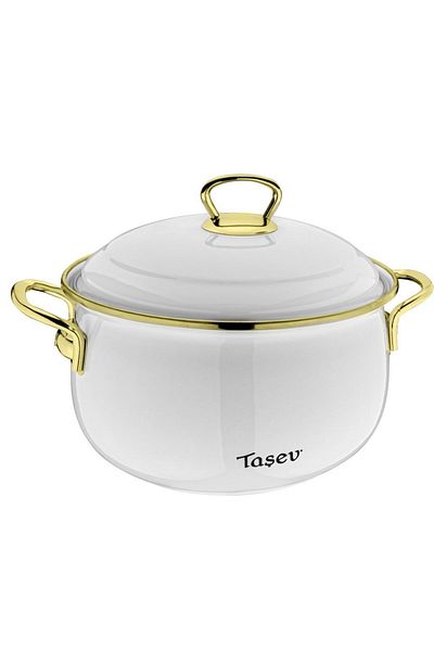 Taşev Sultan - 20 cm Pot White