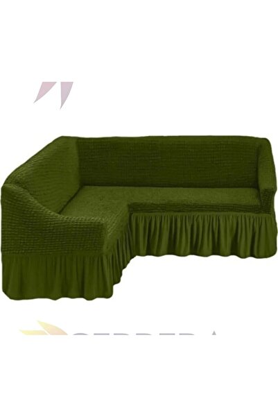 KIROREN غطاء مقعد زاوية على شكل حرف L، غطاء مقعد مطاطي على شكل حرف L