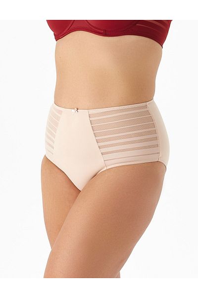 BE CURVY Ριγέ εσώρουχα Aster Plus Size