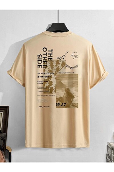 Tarzsokak Tricou unisex oversize cu imprimeu The Order Side